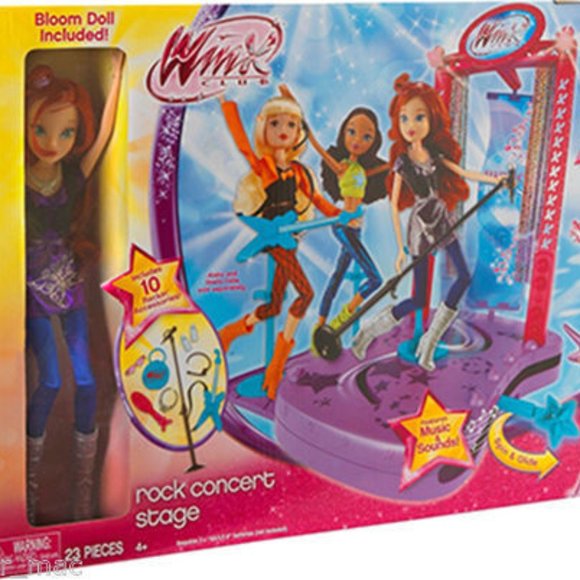 RARE✿✿Winx Club Concert Stage with Bloom Doll - Picture 1 of 3